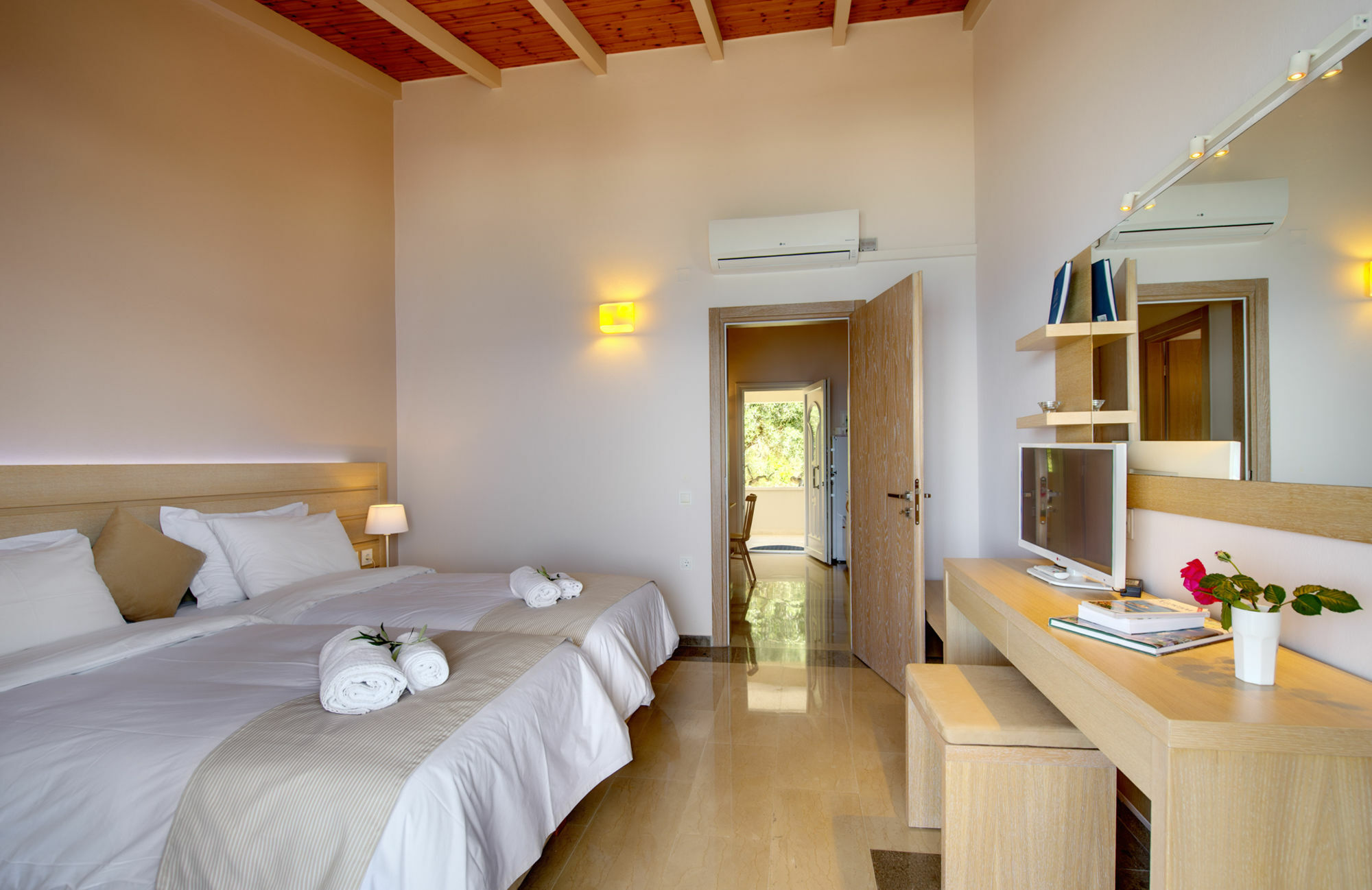 Krouzeri Beach Apartments Katávolos Exteriér fotografie
